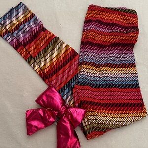 NWOT LulaRoe Colorful Striped Leggings